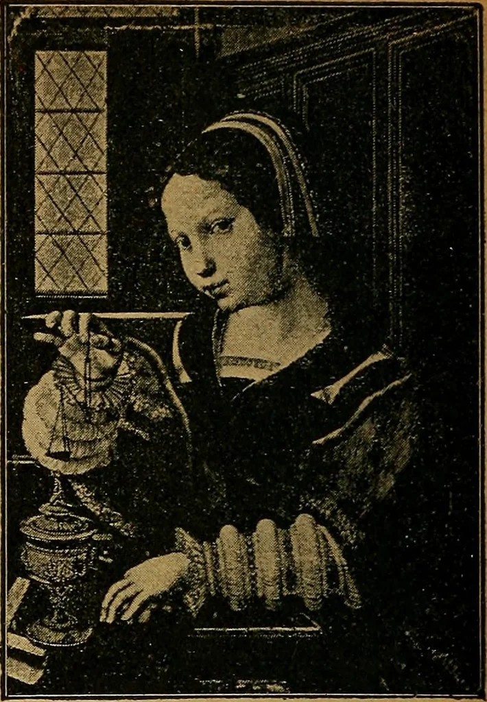 An illustration from Der Cicerone in der Kgl. Gemäldegalerie in Berlin, 1889, leaf 386