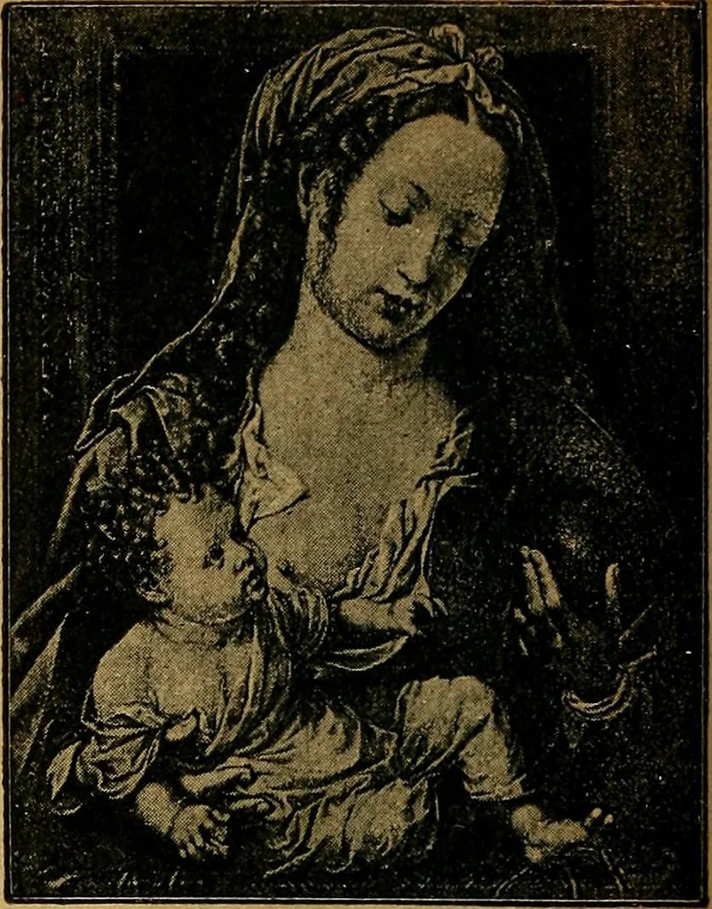 An illustration from Der Cicerone in der Kgl. Gemäldegalerie in Berlin, 1889, leaf 388