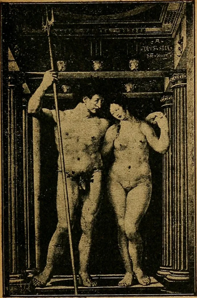 An illustration from Der Cicerone in der Kgl. Gemäldegalerie in Berlin, 1889, leaf 389