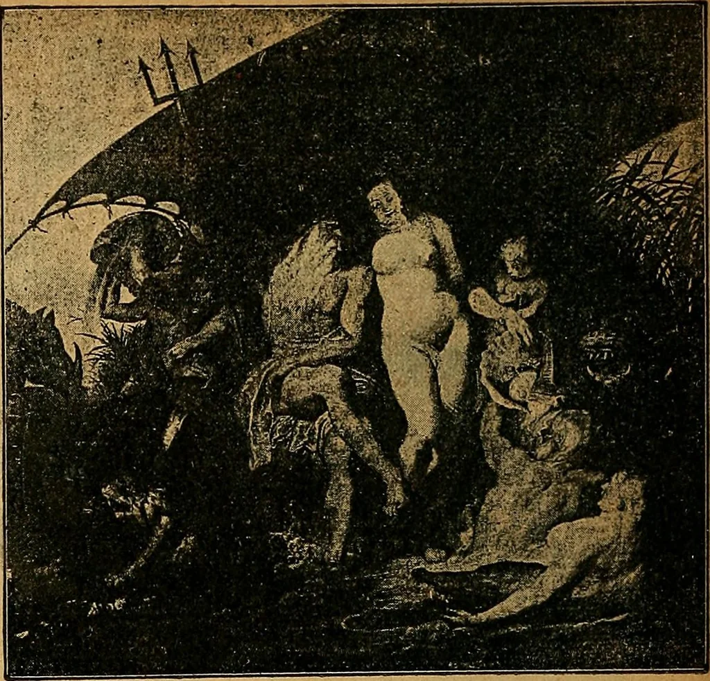 An illustration from Der Cicerone in der Kgl. Gemäldegalerie in Berlin, 1889, leaf 404