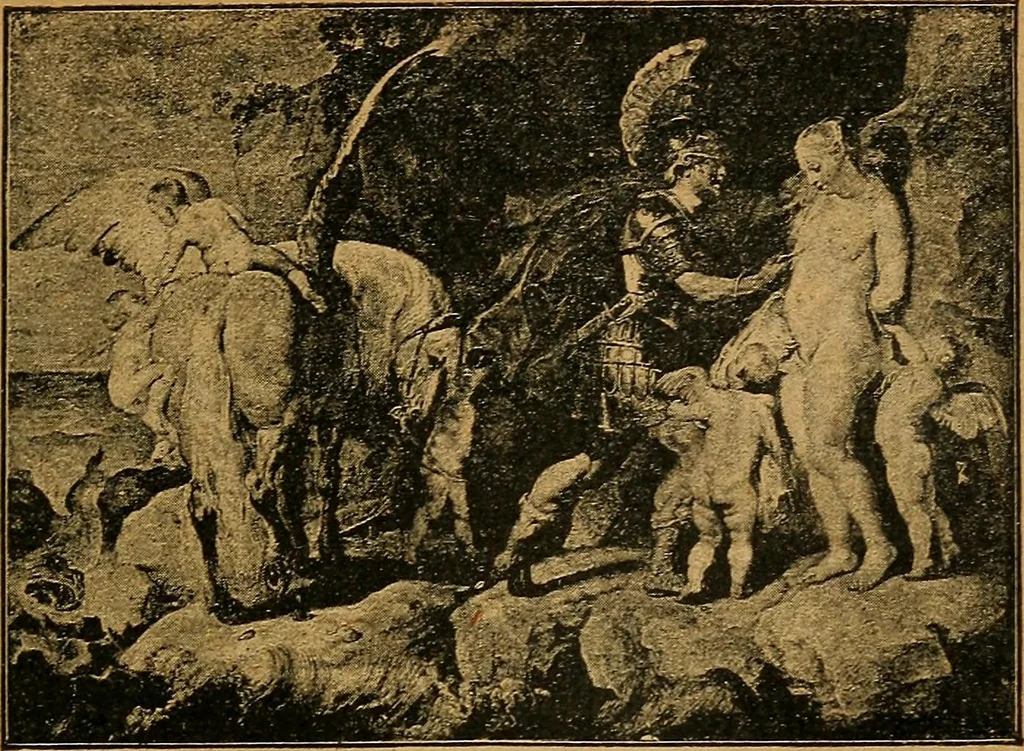 An illustration from Der Cicerone in der Kgl. Gemäldegalerie in Berlin, 1889, leaf 407