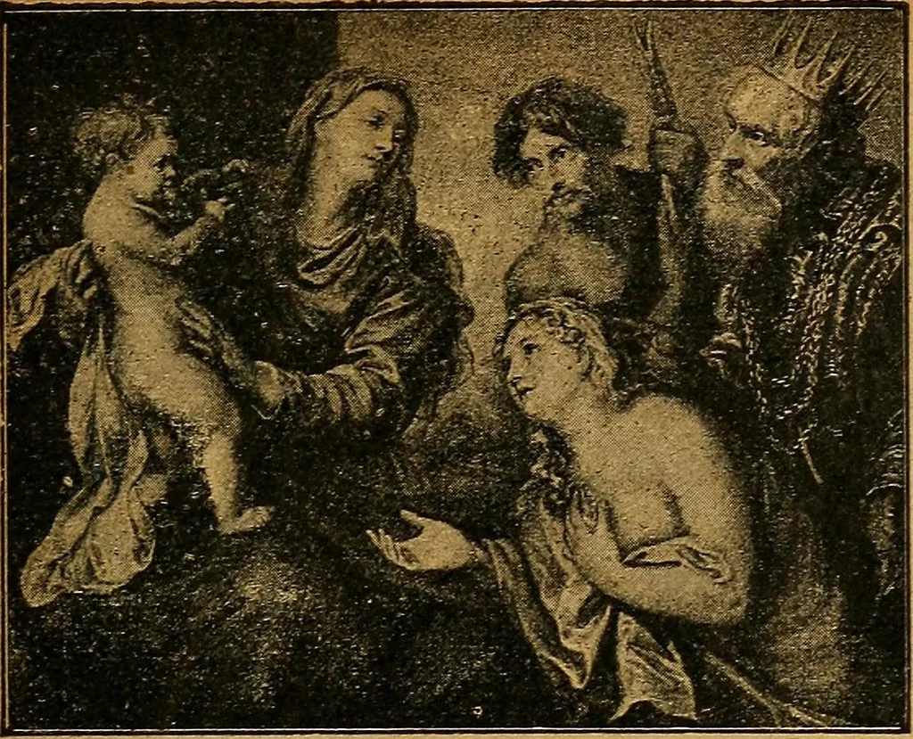 An illustration from Der Cicerone in der Kgl. Gemäldegalerie in Berlin, 1889, leaf 417
