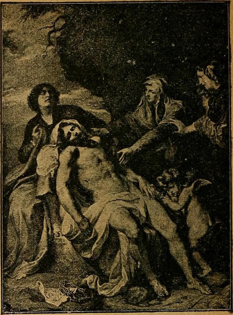 An illustration from Der Cicerone in der Kgl. Gemäldegalerie in Berlin, 1889, leaf 418