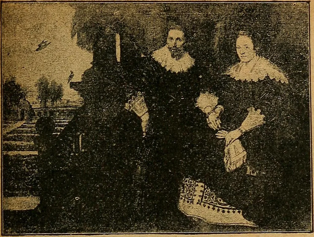 An illustration from Der Cicerone in der Kgl. Gemäldegalerie in Berlin, 1889, leaf 421