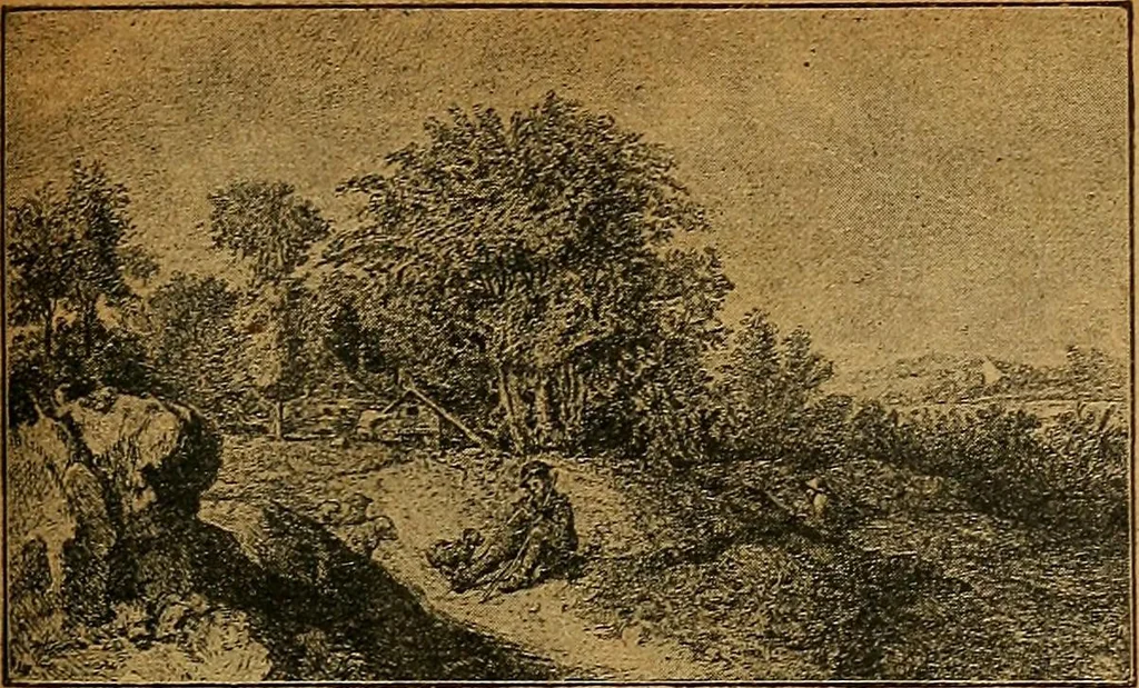 An illustration from Der Cicerone in der Kgl. Gemäldegalerie in Berlin, 1889, leaf 425
