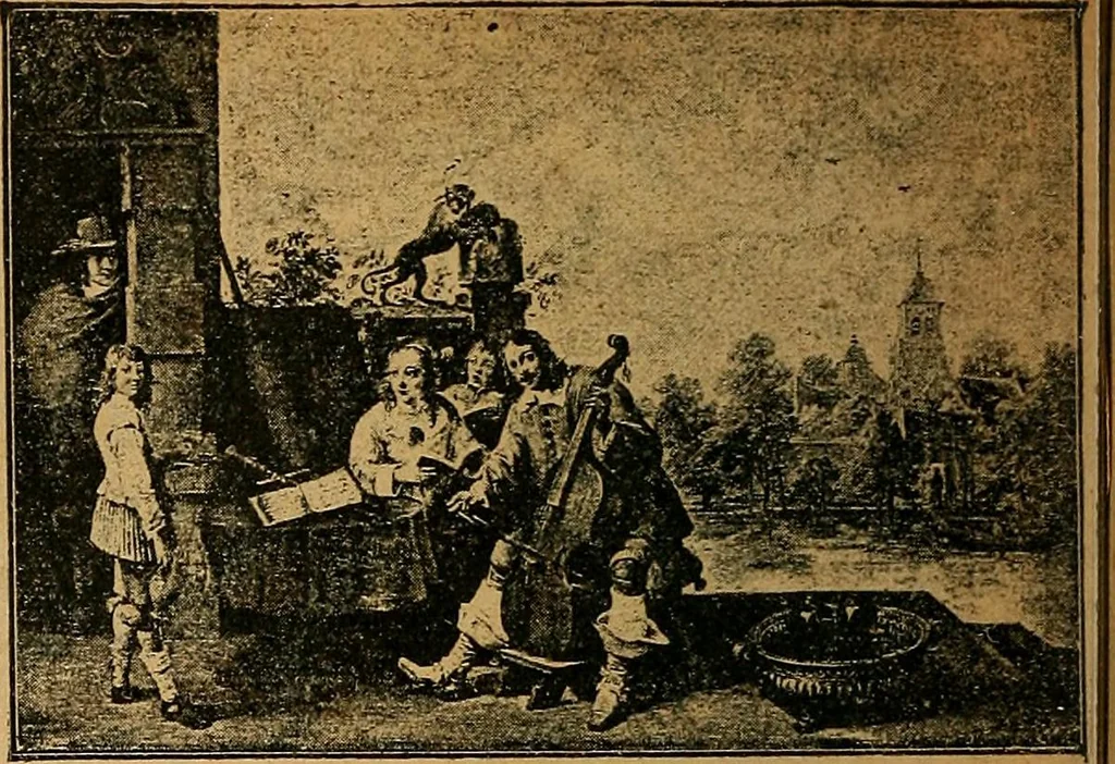 An illustration from Der Cicerone in der Kgl. Gemäldegalerie in Berlin, 1889, leaf 426