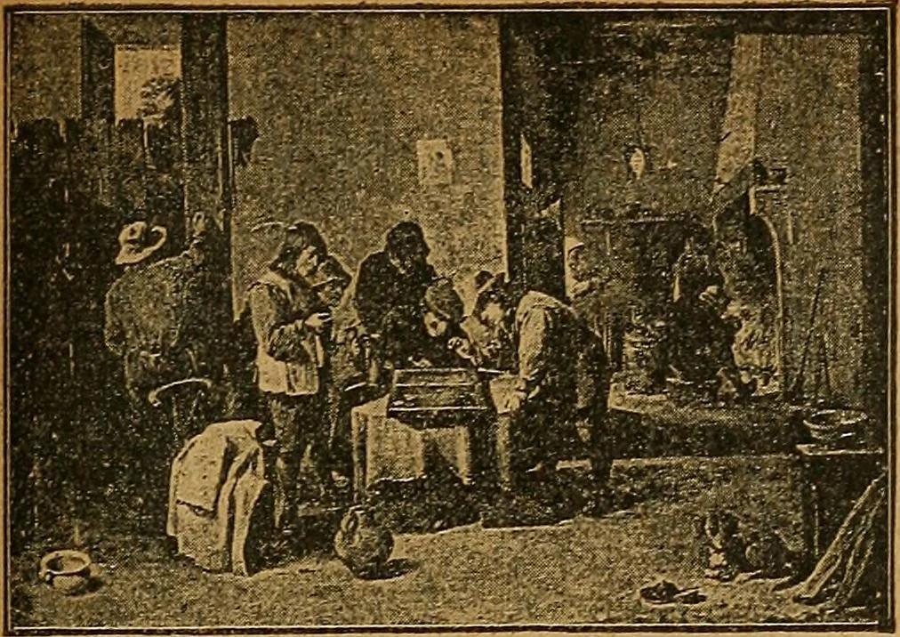 An illustration from Der Cicerone in der Kgl. Gemäldegalerie in Berlin, 1889, leaf 427