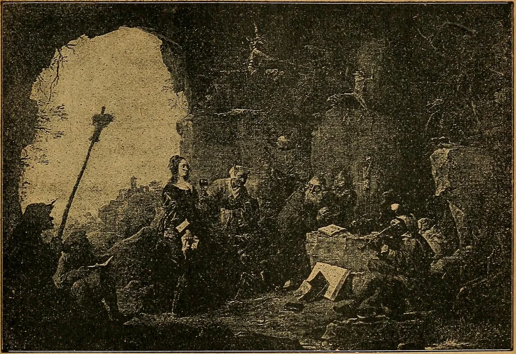 An illustration from Der Cicerone in der Kgl. Gemäldegalerie in Berlin, 1889, leaf 429