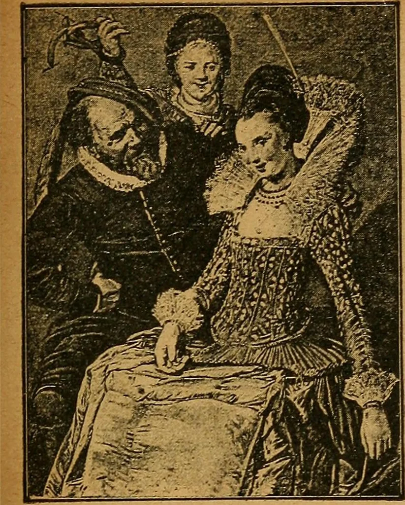 An illustration from Der Cicerone in der Kgl. Gemäldegalerie in Berlin, 1889, leaf 437