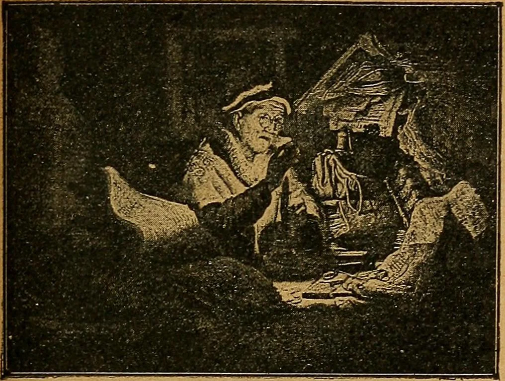 An illustration from Der Cicerone in der Kgl. Gemäldegalerie in Berlin, 1889, leaf 449
