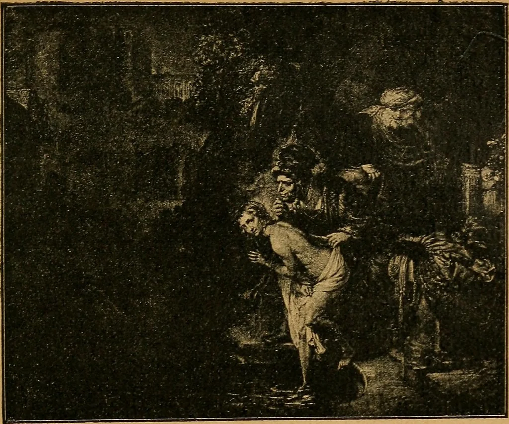An illustration from Der Cicerone in der Kgl. Gemäldegalerie in Berlin, 1889, leaf 455