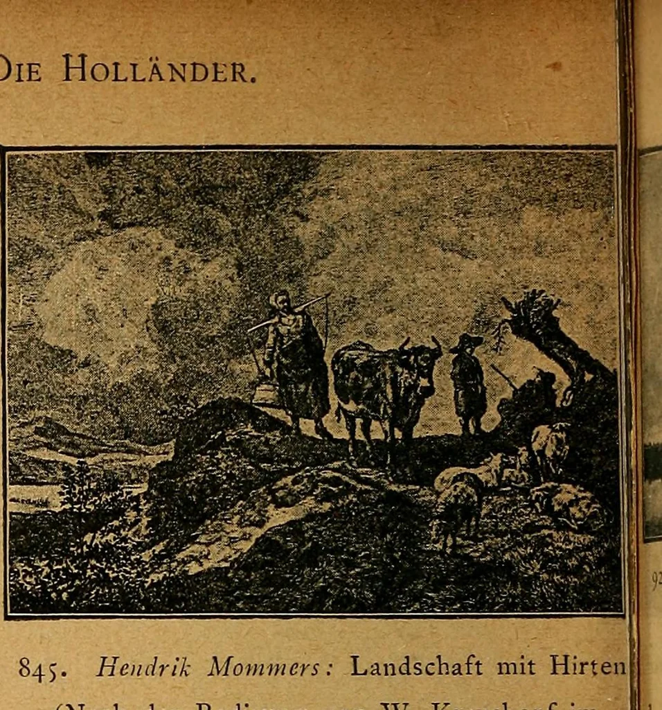 An illustration from Der Cicerone in der Kgl. Gemäldegalerie in Berlin, 1889, leaf 478