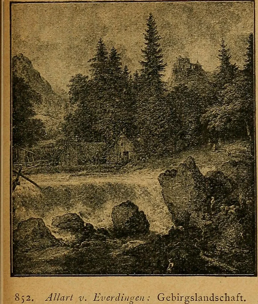 An illustration from Der Cicerone in der Kgl. Gemäldegalerie in Berlin, 1889, leaf 487