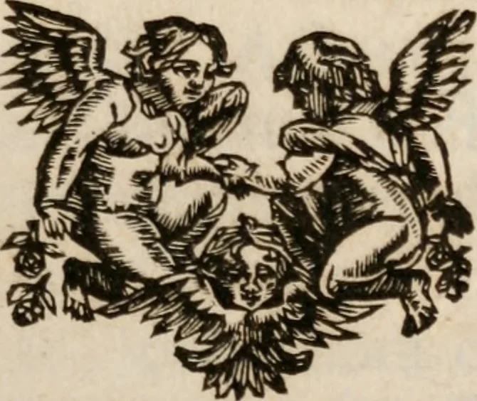 An illustration from De rebus sacris & ecclesiasticis exercitationes historico-criticae. In quibus Cardinalis Baronii Annales, ab anno Christi XXXV, in quo Casaubonus desiit, expenduntur: tum & multa adversus Bellarminum, Lightfootum, Pagium, & alios discutiuntur; plurimique historiae & chronologiae errores emendantur .., 1692, leaf 4