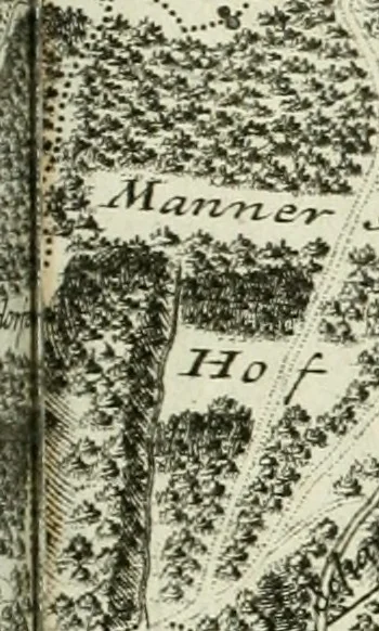 An illustration from De re ichnographica : cujus hodierna praxis exponitur, et propriis exemplis pluribus illustratur : inque varias, quae contingere possunt, ejusdem aberrationes, posito quoque calculo, inquiritur, 1751, leaf 158