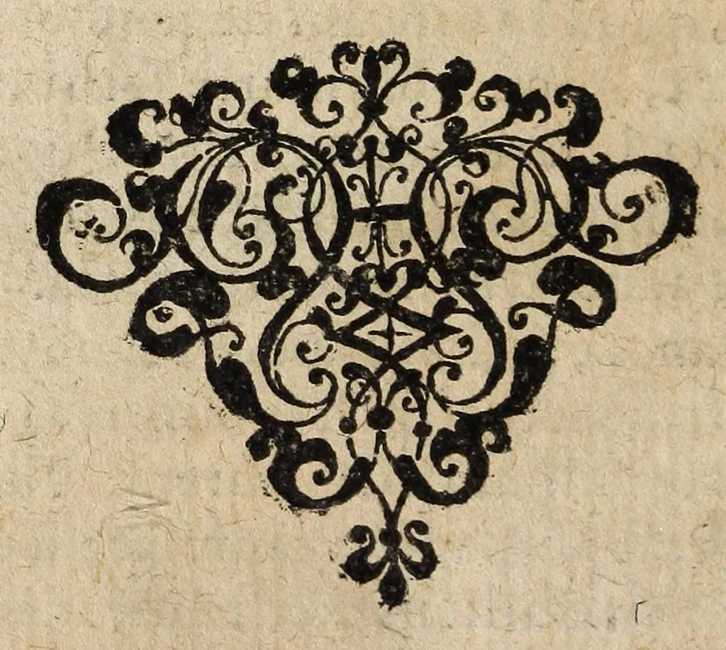 An illustration from De re monetaria vetervm Romanorvm et hodierni apvd Germanos Imperii, libri duo Marquardi Freheri ... : accedit Nicolai Oresmii ... De origine & potestate nec non de mutatione monetarum, liber subtilissimus : cum succincto tractatu eiusdem argumenti Gabrielis Byel, & notis in vtrumque locupletissimis, 1605, leaf 106