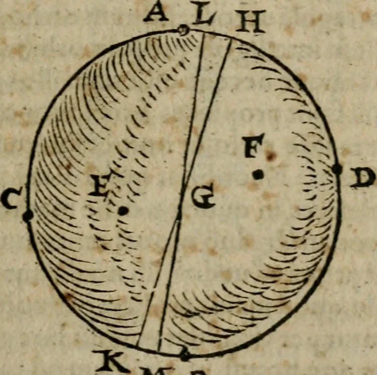 An illustration from De rerum varietate, libri XVII, 1558, leaf 480