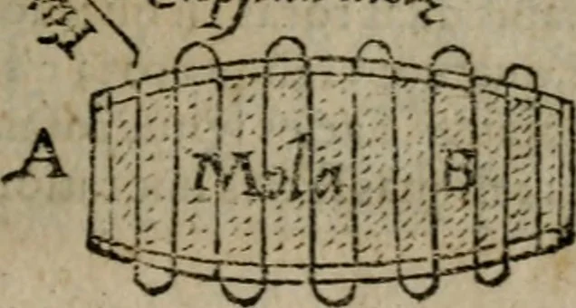 An illustration from De rerum varietate, libri XVII, 1558, leaf 494