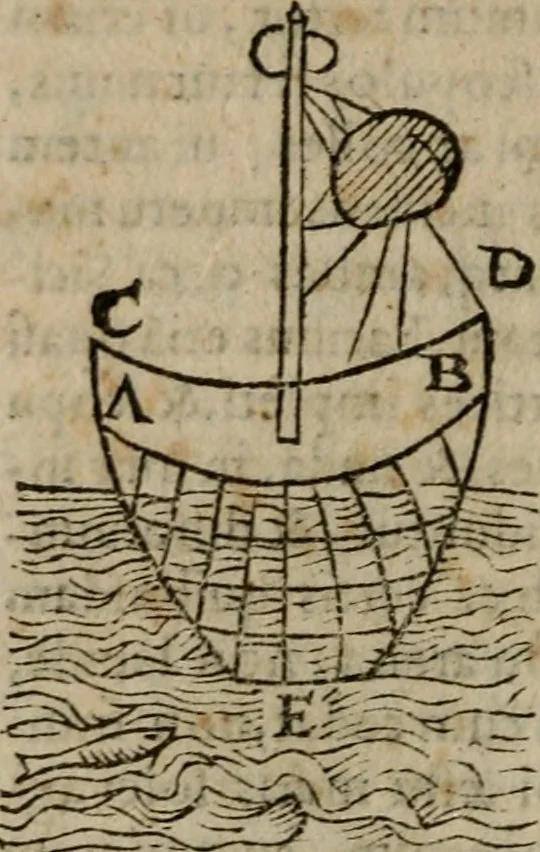 An illustration from De rerum varietate, libri XVII, 1558, leaf 557