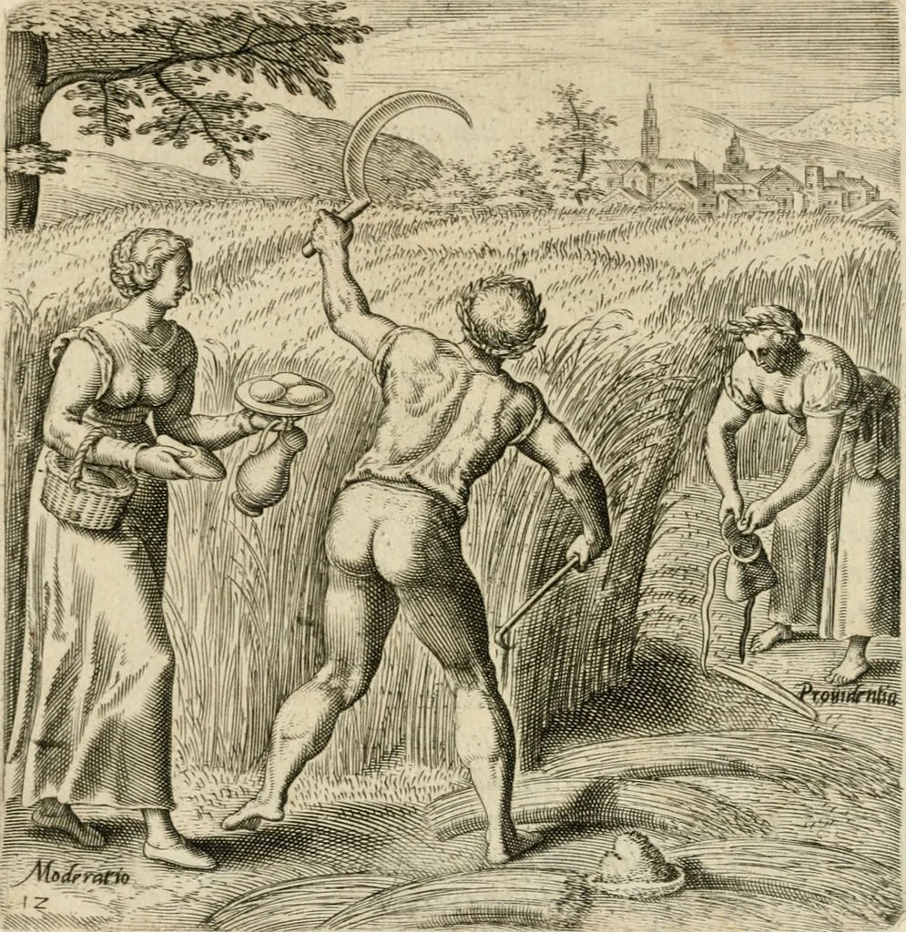 An illustration from De rervm vsv et abvsv, 1575, leaf 28