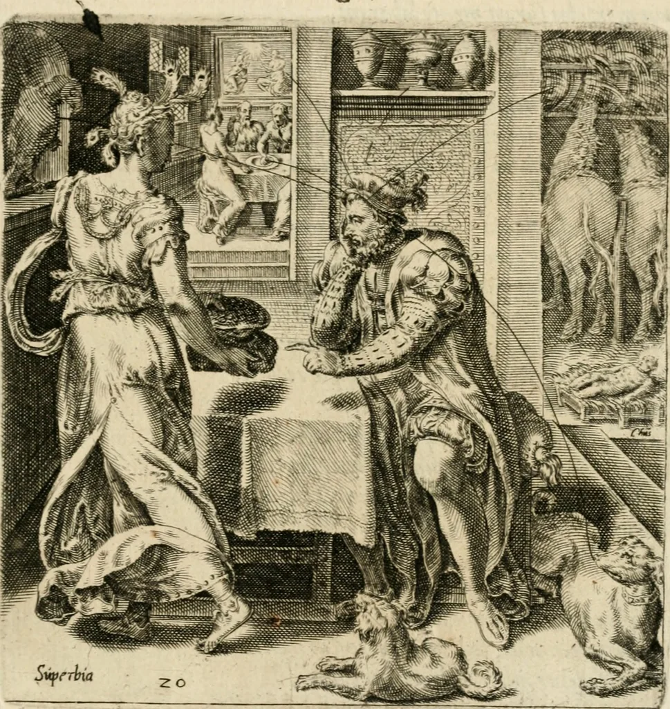 An illustration from De rervm vsv et abvsv, 1575, leaf 44