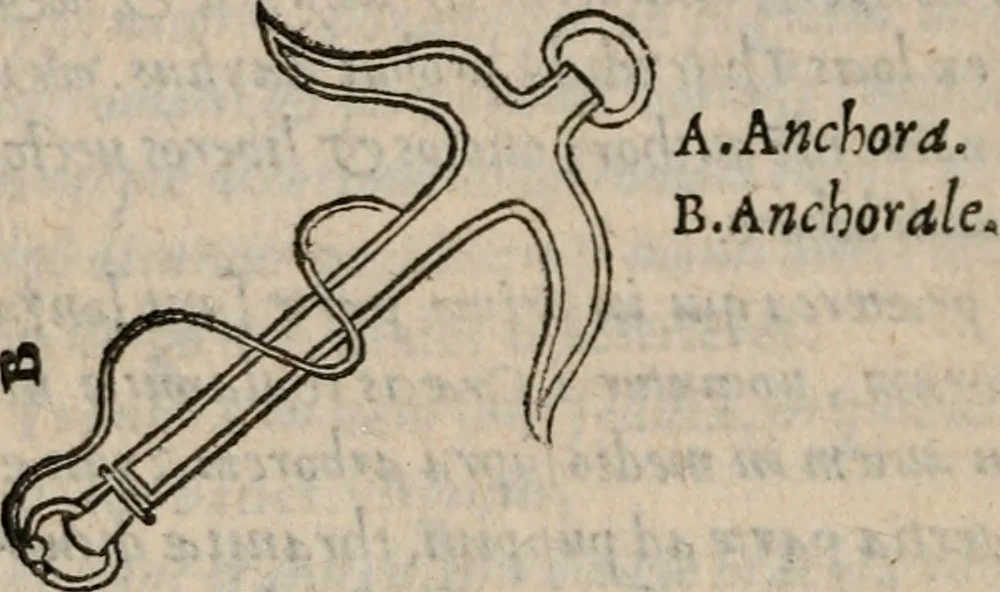 An illustration from De re vestiaria, vascularia & nauali, 1553, leaf 187