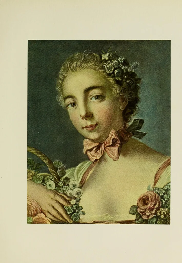 An illustration from Der französische Farbenstich des XVIII. Jahrhunderts, 1912, leaf 221