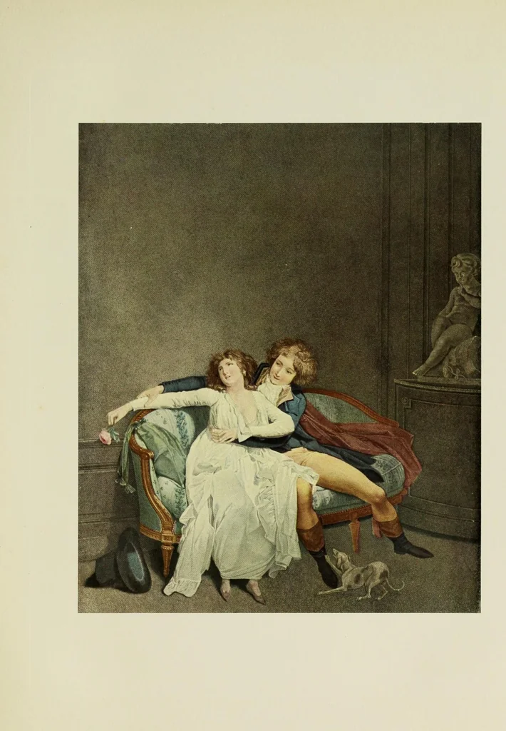 An illustration from Der französische Farbenstich des XVIII. Jahrhunderts, 1912, leaf 269