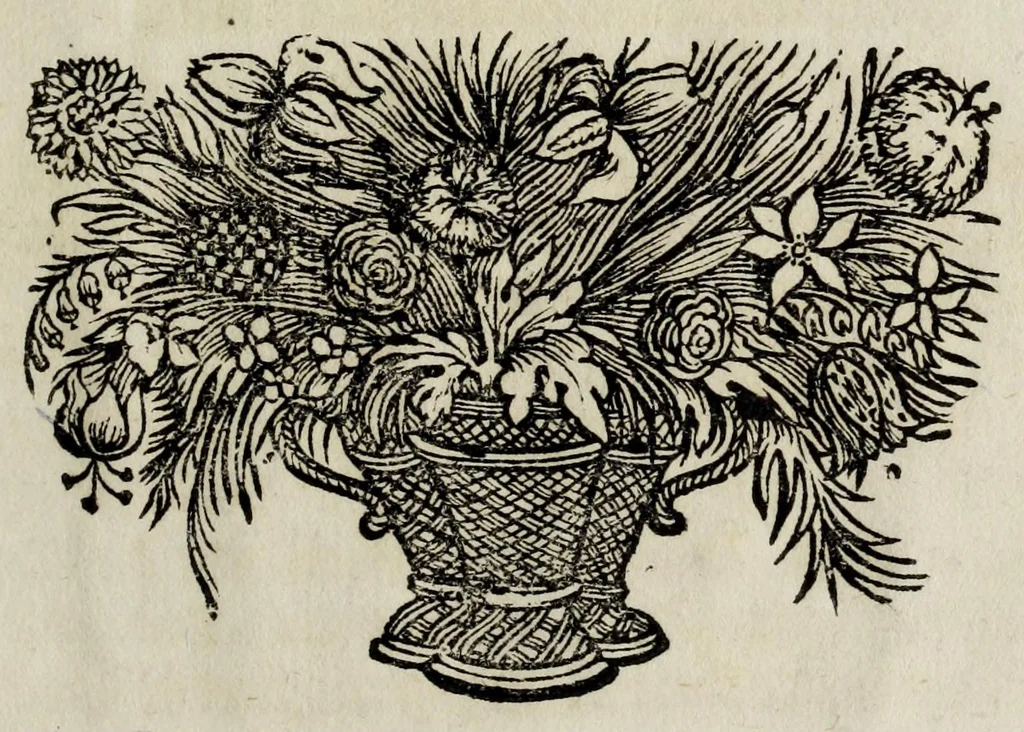 An illustration from Der frolockende Euleus-Strohm in der Zuruckkunfft Alexanders dess Grossen an dem glorwürdigsten Geburts-Tag der Röm. Königl. Mayestät Josephs dess Ersten auff allergnädigsten Befelch Jhro Röm. Königl. Majestät Wilhelmina Amalia in einer Abend-Music wälsch-gesungener vorgestellt, im Jahr 1699, 1699, leaf 27