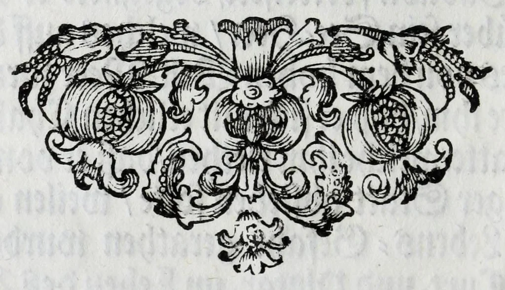 An illustration from Der frolockende Euleus-Strohm in der Zuruckkunfft Alexanders dess Grossen an dem glorwürdigsten Geburts-Tag der Röm. Königl. Mayestät Josephs dess Ersten auff allergnädigsten Befelch Jhro Röm. Königl. Majestät Wilhelmina Amalia in einer Abend-Music wälsch-gesungener vorgestellt, im Jahr 1699, 1699, leaf 6