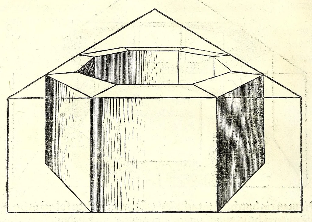 An illustration from Der furnembsten, notwendigsten, der gantzen Architectur angehörigen mathematischen vnd mechanischen Künst eygentlicher Bericht : vnd vast klare, verstendliche Vnterrichtung, zu rechtem Verstandt der Lehr Vitruuij, in drey furneme Bücher abgetheilet : als, Der newen Perspectiua ... : der Geometrischen Büxenmeisterey, vnd Geometrischen Messung ..., 1547, leaf 150