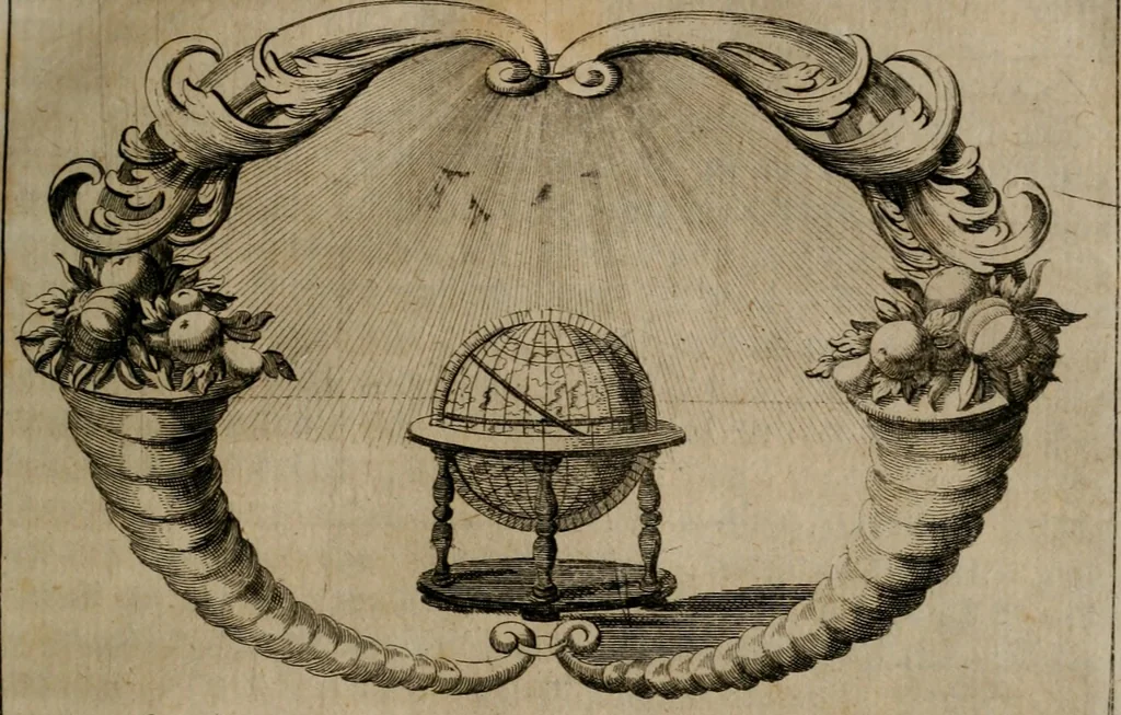 An illustration from Der geistliche Seelen-Artzt, versehen mit General-Artzney : wieder alle erdenckliche Melancholey, auf den jetzigen Welt-Stand gerichtet : auss dem Grund göttlicher H. Schrifft, der Heiligen Vätter Lehr und Sententzen, ausserlesenen Spruchwörtern, welt-geistlichen Aphorismis, medicinalischen Haupt-Regeln, kurtzen Historien, raren Gleichnüssen, und trostreichen Sitten-Lehren : von der Gedult in Wiederwärtigkeiten, Verfolgungen, Creutz und Leyden, durch nützliche Recipe vorgeschreibeu [sic] ..., 1700, leaf 210