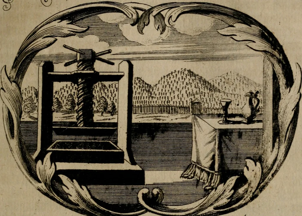 An illustration from Der geistliche Seelen-Artzt, versehen mit General-Artzney : wieder alle erdenckliche Melancholey, auf den jetzigen Welt-Stand gerichtet : auss dem Grund göttlicher H. Schrifft, der Heiligen Vätter Lehr und Sententzen, ausserlesenen Spruchwörtern, welt-geistlichen Aphorismis, medicinalischen Haupt-Regeln, kurtzen Historien, raren Gleichnüssen, und trostreichen Sitten-Lehren : von der Gedult in Wiederwärtigkeiten, Verfolgungen, Creutz und Leyden, durch nützliche Recipe vorgeschreibeu [sic] ..., 1700, leaf 66