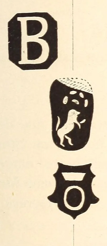 An illustration from Der Goldschmiede Merkzeichen .., 1890, leaf 403