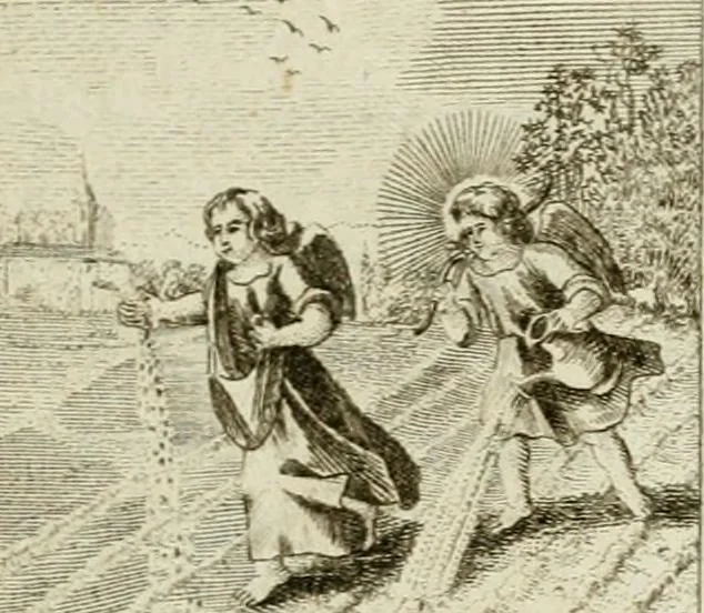 An illustration from Der gottseligen Frau La Mothe Guyon geisterhebende Beschäftigungen des Herzens mit Gott durch die lebendige Erfahrungs-Erkenntnis der göttlichen Liebe, oder, Die Geheimnisse des innwendigen Christenthums, geoffenbaret in der Schule der himmlischen Weisheit : Auszüge aus sämtlichen poetischen Schriften der seligen Frau, zur Beförderung des inneren Lebens, 1802, leaf 171