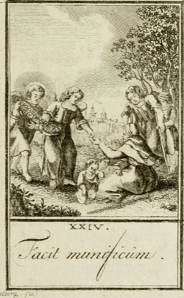 An illustration from Der gottseligen Frau La Mothe Guyon geisterhebende Beschäftigungen des Herzens mit Gott durch die lebendige Erfahrungs-Erkenntnis der göttlichen Liebe, oder, Die Geheimnisse des innwendigen Christenthums, geoffenbaret in der Schule der himmlischen Weisheit : Auszüge aus sämtlichen poetischen Schriften der seligen Frau, zur Beförderung des inneren Lebens, 1802, leaf 171