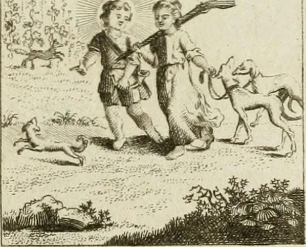 An illustration from Der gottseligen Frau La Mothe Guyon geisterhebende Beschäftigungen des Herzens mit Gott durch die lebendige Erfahrungs-Erkenntnis der göttlichen Liebe, oder, Die Geheimnisse des innwendigen Christenthums, geoffenbaret in der Schule der himmlischen Weisheit : Auszüge aus sämtlichen poetischen Schriften der seligen Frau, zur Beförderung des inneren Lebens, 1802, leaf 289