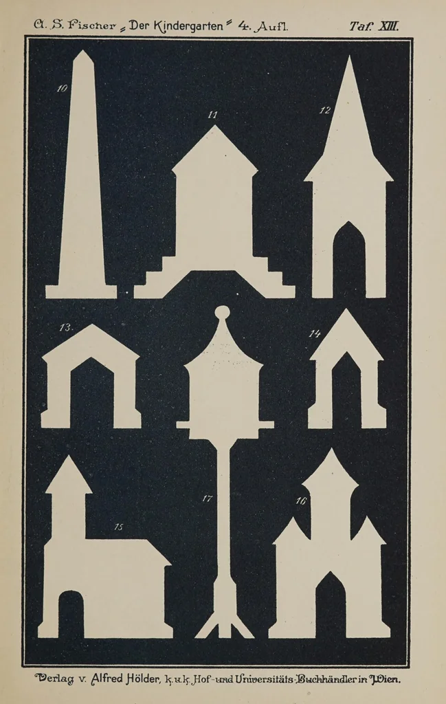 An illustration from Der Kindergarten : theorisch-praktisches Handbuch, 1895, leaf 207