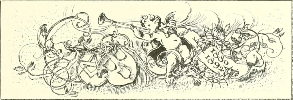 An illustration from Der Kirchenbau des Protestantismus von der Reformation bis zur Gegenwart, hrsg. von der Vereinigung Berliner Architekten, 1893, leaf 307