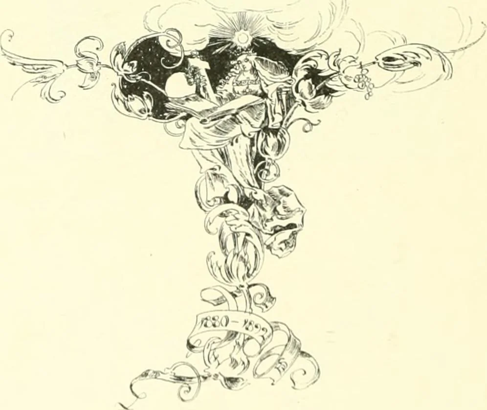 An illustration from Der Kirchenbau des Protestantismus von der Reformation bis zur Gegenwart, hrsg. von der Vereinigung Berliner Architekten, 1893, leaf 420