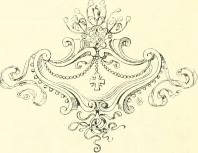 An illustration from Der Kirchenbau des Protestantismus von der Reformation bis zur Gegenwart, hrsg. von der Vereinigung Berliner Architekten, 1893, leaf 436