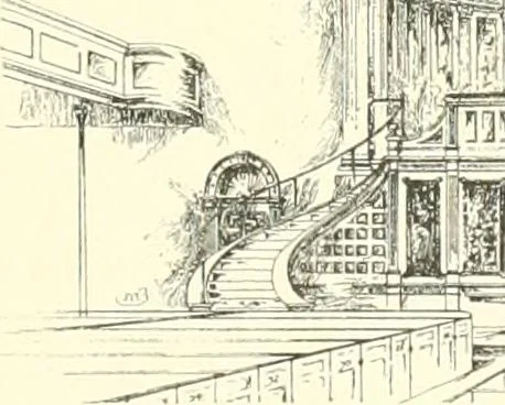 An illustration from Der Kirchenbau des Protestantismus von der Reformation bis zur Gegenwart, hrsg. von der Vereinigung Berliner Architekten, 1893, leaf 533