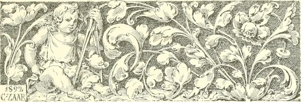 An illustration from Der Kirchenbau des Protestantismus von der Reformation bis zur Gegenwart, hrsg. von der Vereinigung Berliner Architekten, 1893, leaf 547