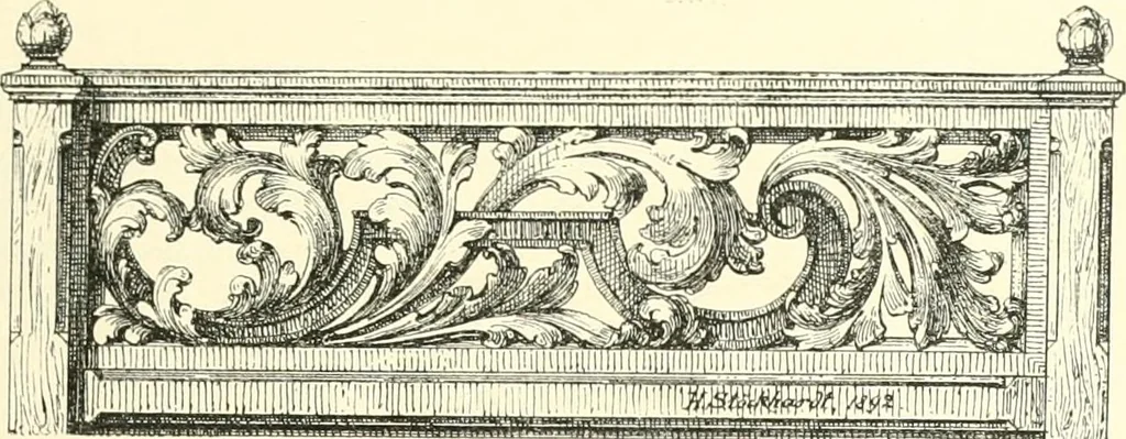 An illustration from Der Kirchenbau des Protestantismus von der Reformation bis zur Gegenwart, hrsg. von der Vereinigung Berliner Architekten, 1893, leaf 55