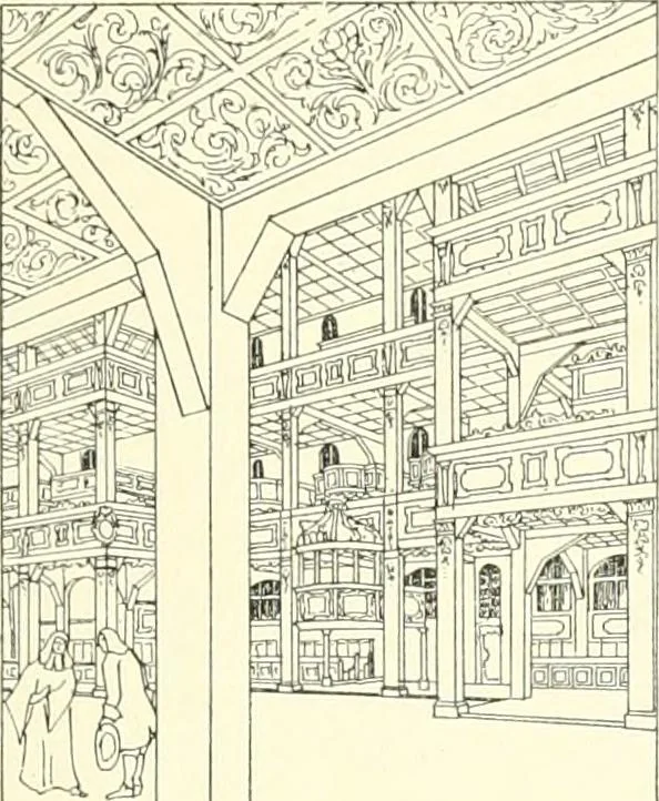 An illustration from Der Kirchenbau des Protestantismus von der Reformation bis zur Gegenwart, hrsg. von der Vereinigung Berliner Architekten, 1893, leaf 75