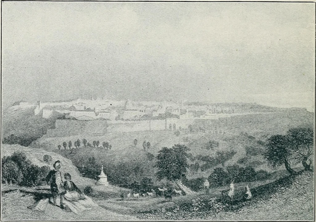 An illustration from Der kommende König .., 1899, leaf 100
