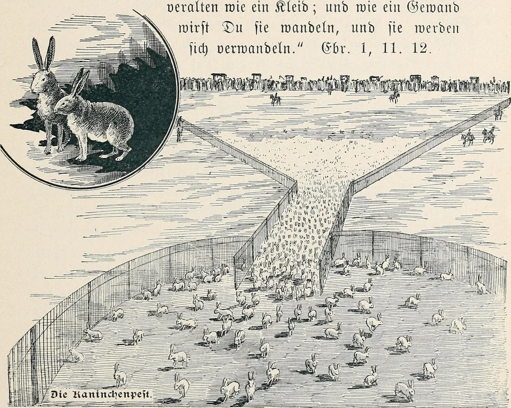 An illustration from Der kommende König .., 1899, leaf 143