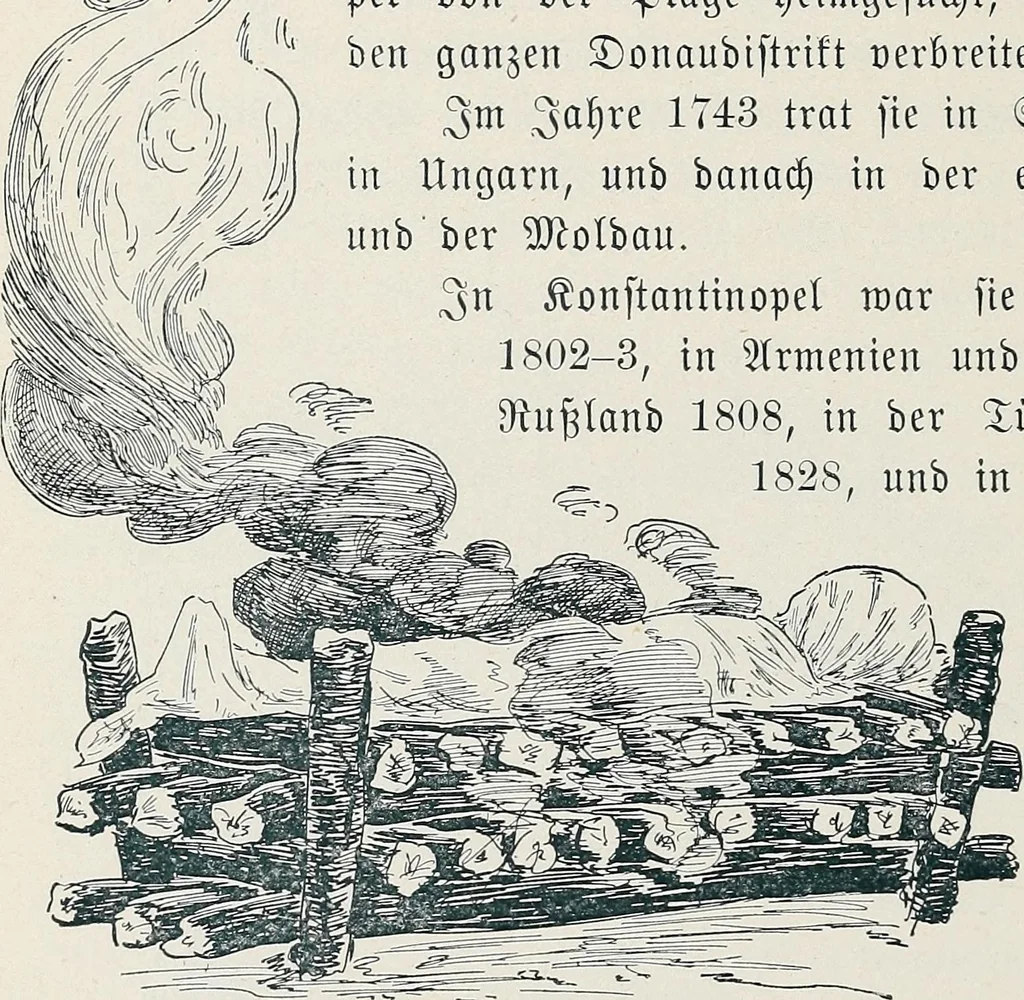 An illustration from Der kommende König .., 1899, leaf 146