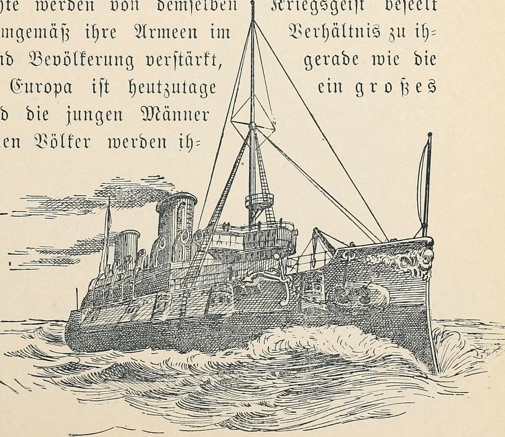 An illustration from Der kommende König .., 1899, leaf 171