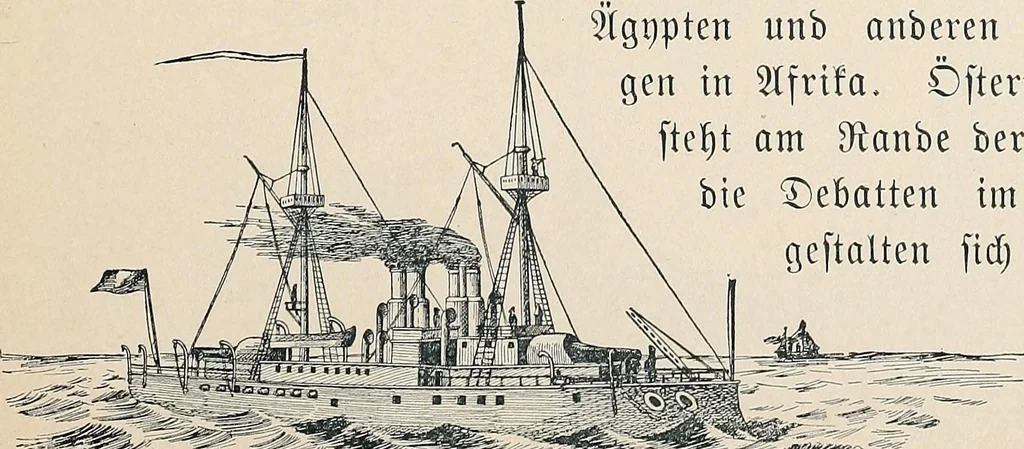 An illustration from Der kommende König .., 1899, leaf 175